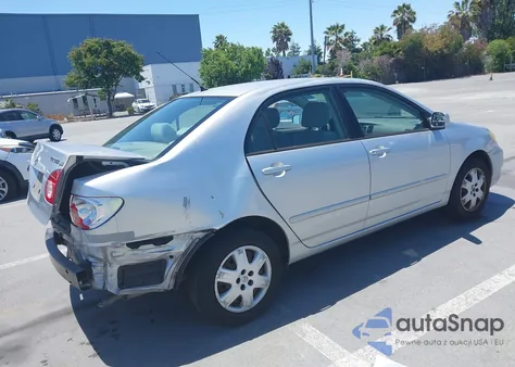 2007 Toyota Corolla Le from USA, damaged, VIN JTDBR32E770115830